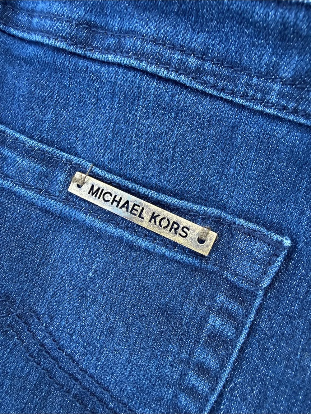 Michael Kors Women’s Dark Blue Stretch Jeans